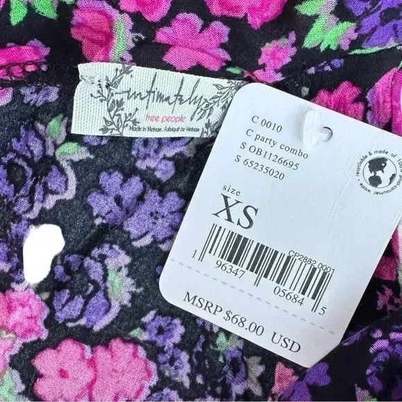 Free People Bare It All Bodysuit NEW XS - Picture 6 of 7